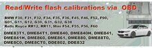 Calibration flash license